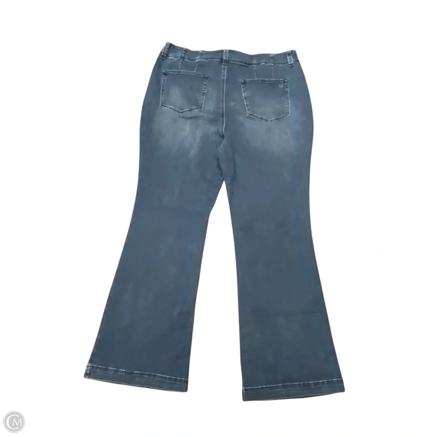 Jeans Boot Cut By Dg2 In Blue Denim, Size: 18