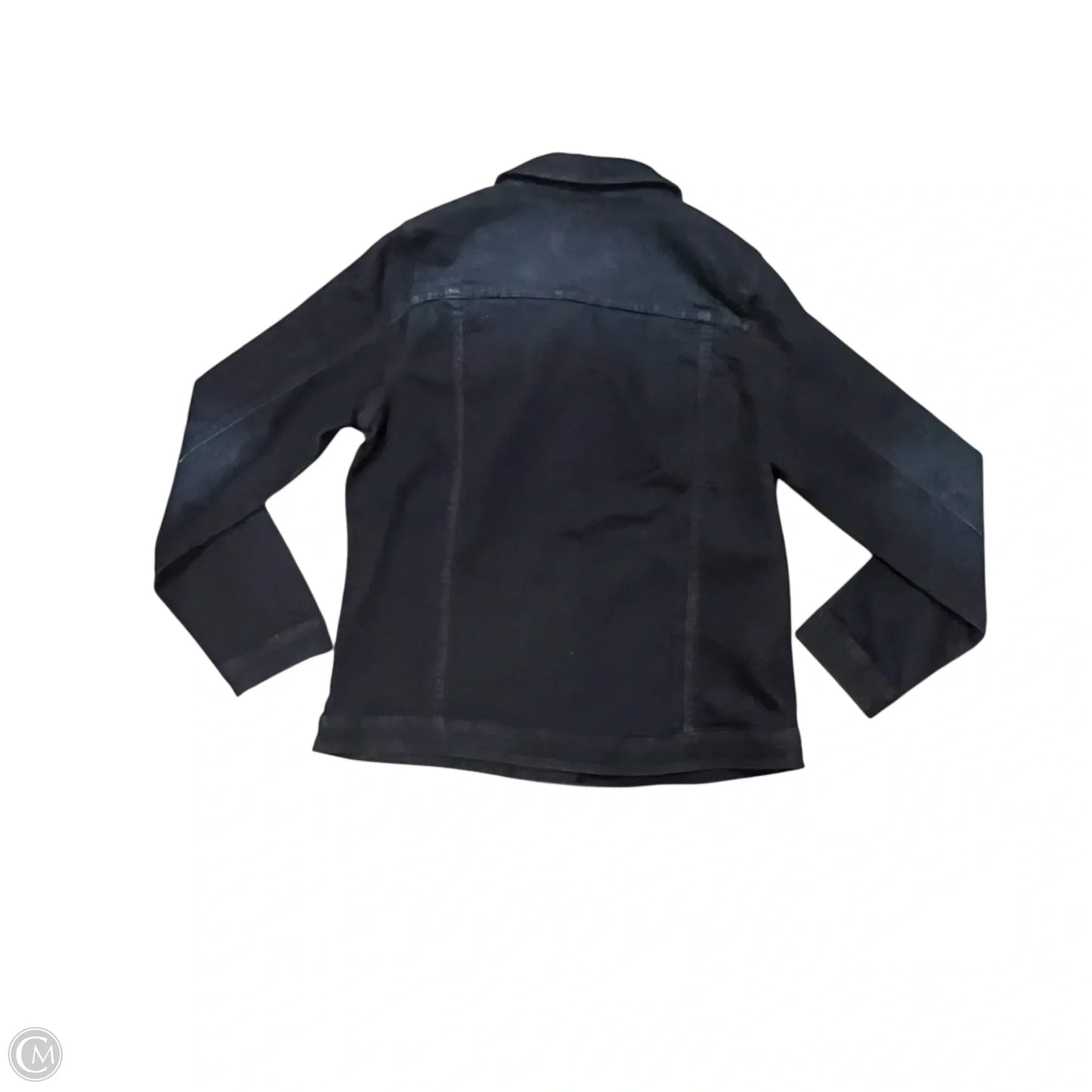 Jacket Denim By Dg2 In Blue Denim, Size: L
