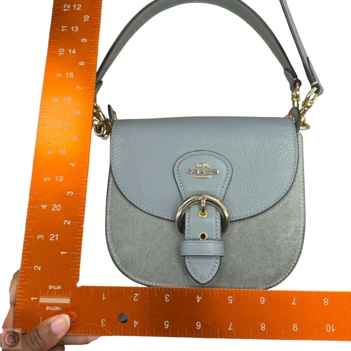 Crossbody Designer By Coach, Size: Small