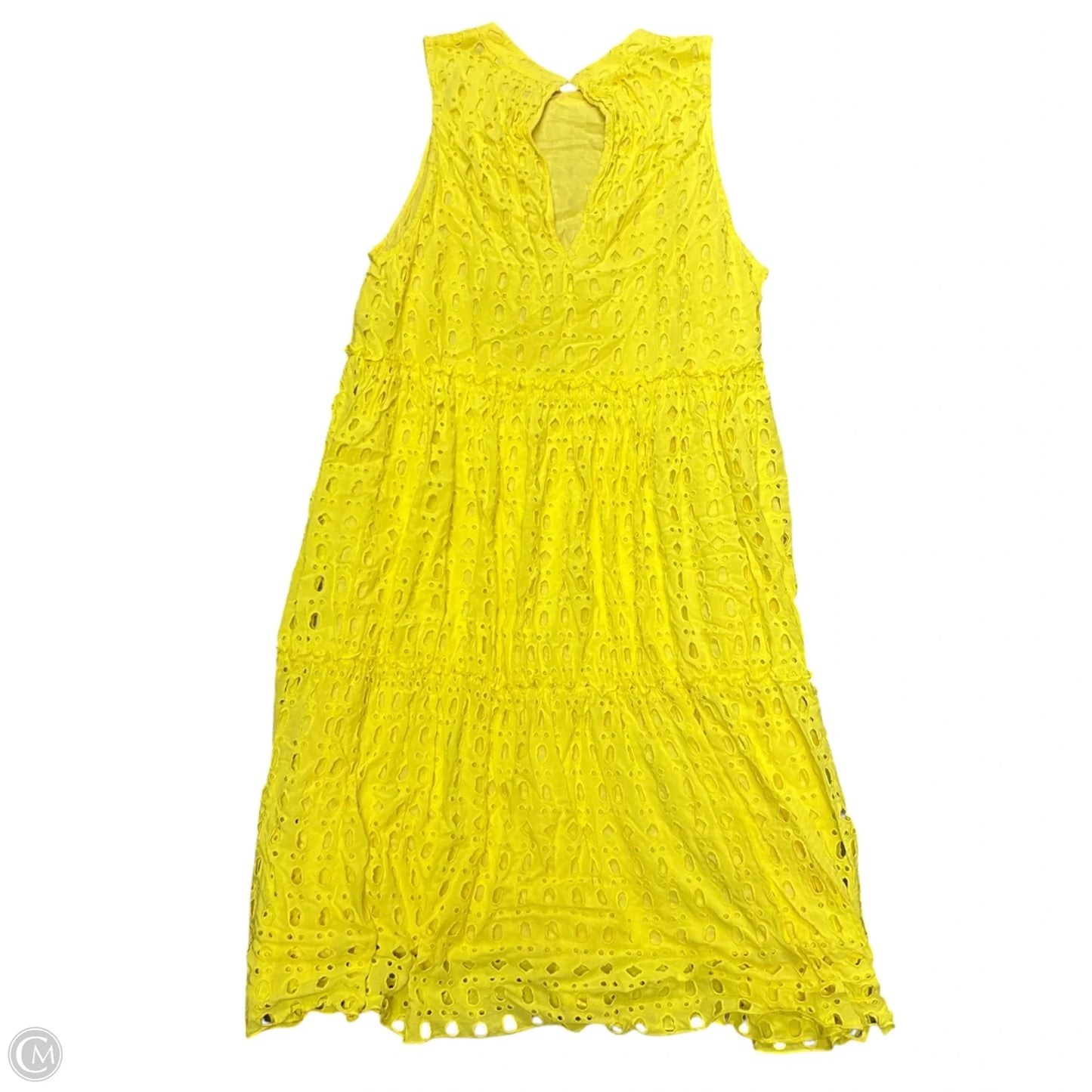 Dress Designer By Lilly Pulitzer In Yellow, Size: M