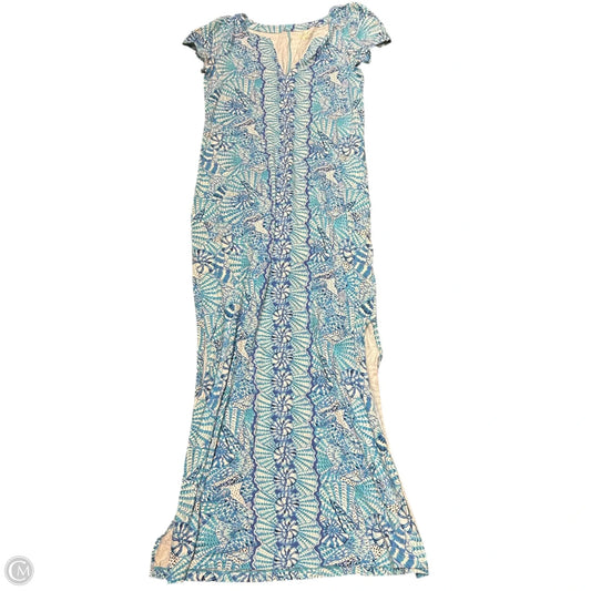 Dress Designer By Lilly Pulitzer In Blue, Size: M