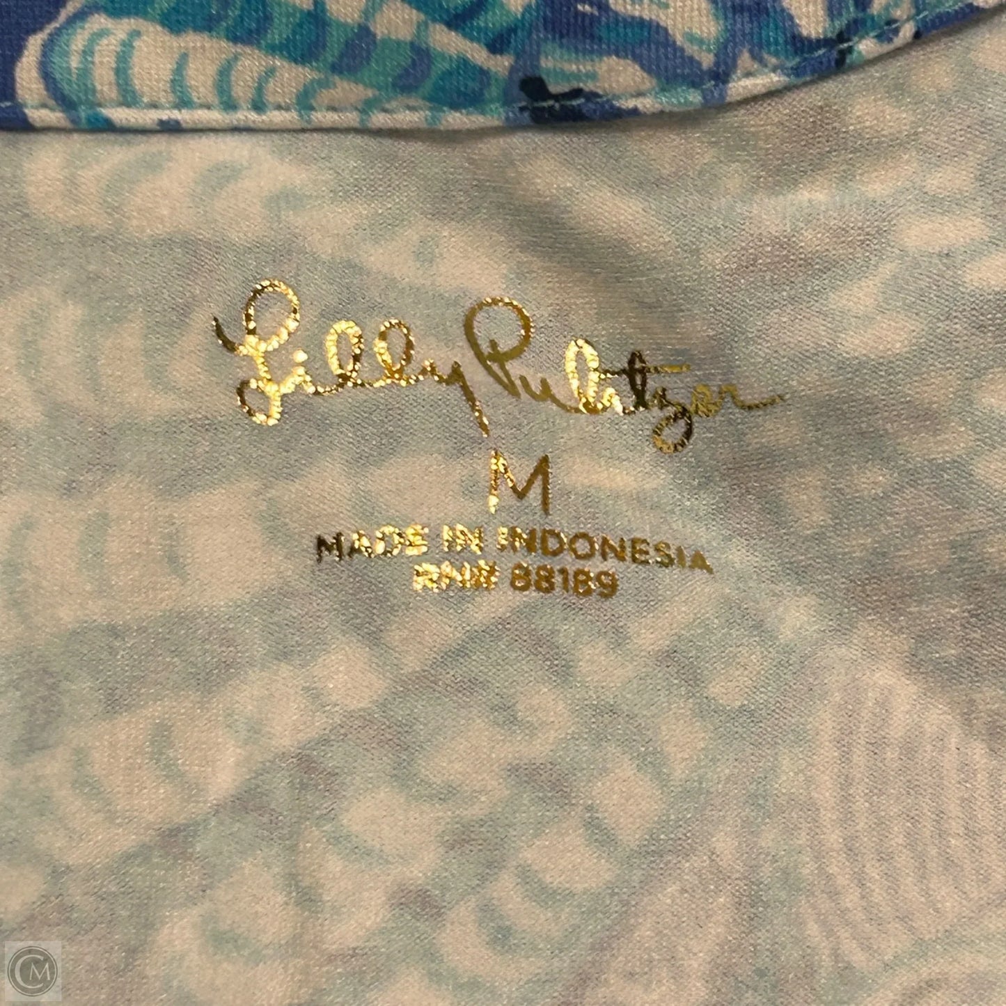 Dress Designer By Lilly Pulitzer In Blue, Size: M