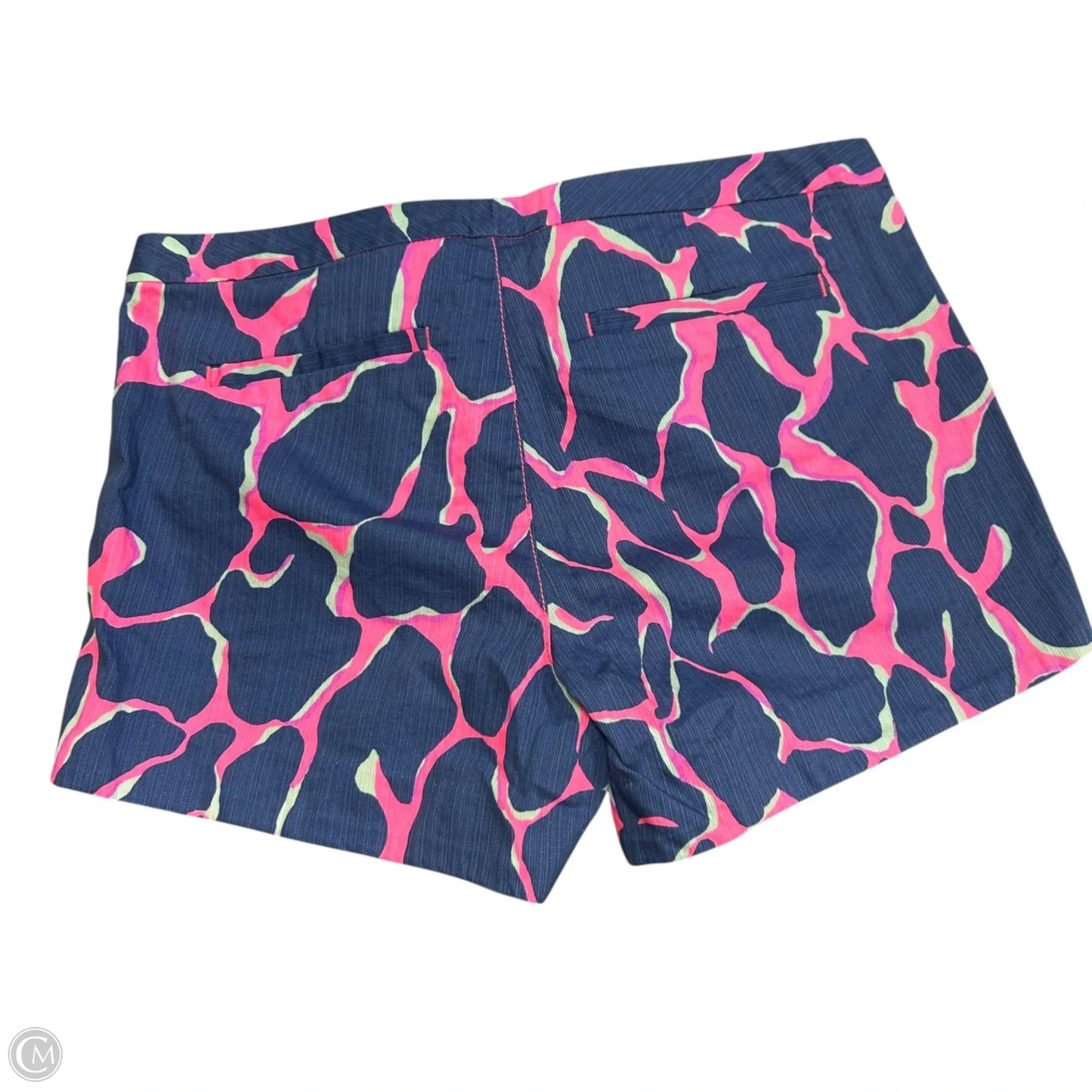 Shorts Designer By Lilly Pulitzer In Blue & Pink, Size: 4