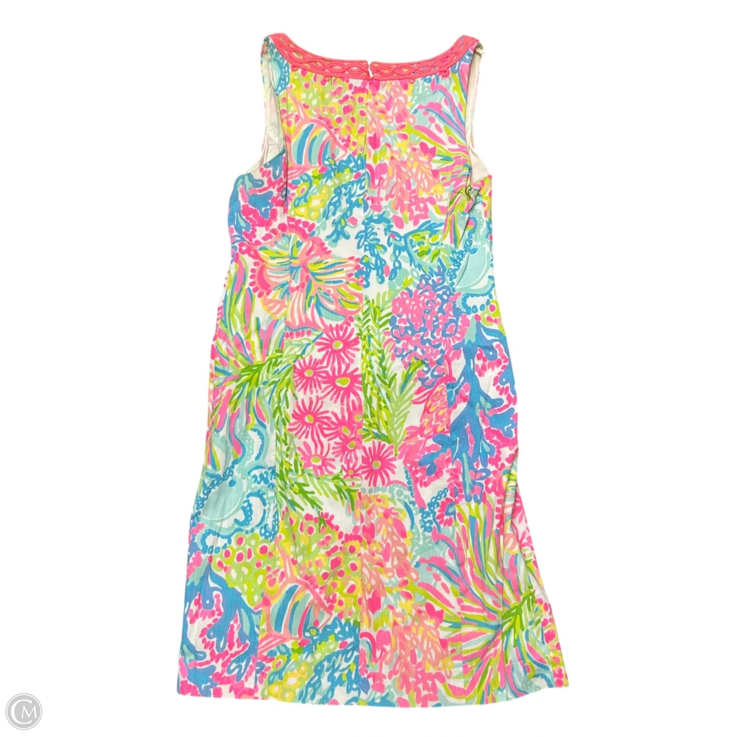 Dress Designer By Lilly Pulitzer In Blue & Pink, Size: Xs