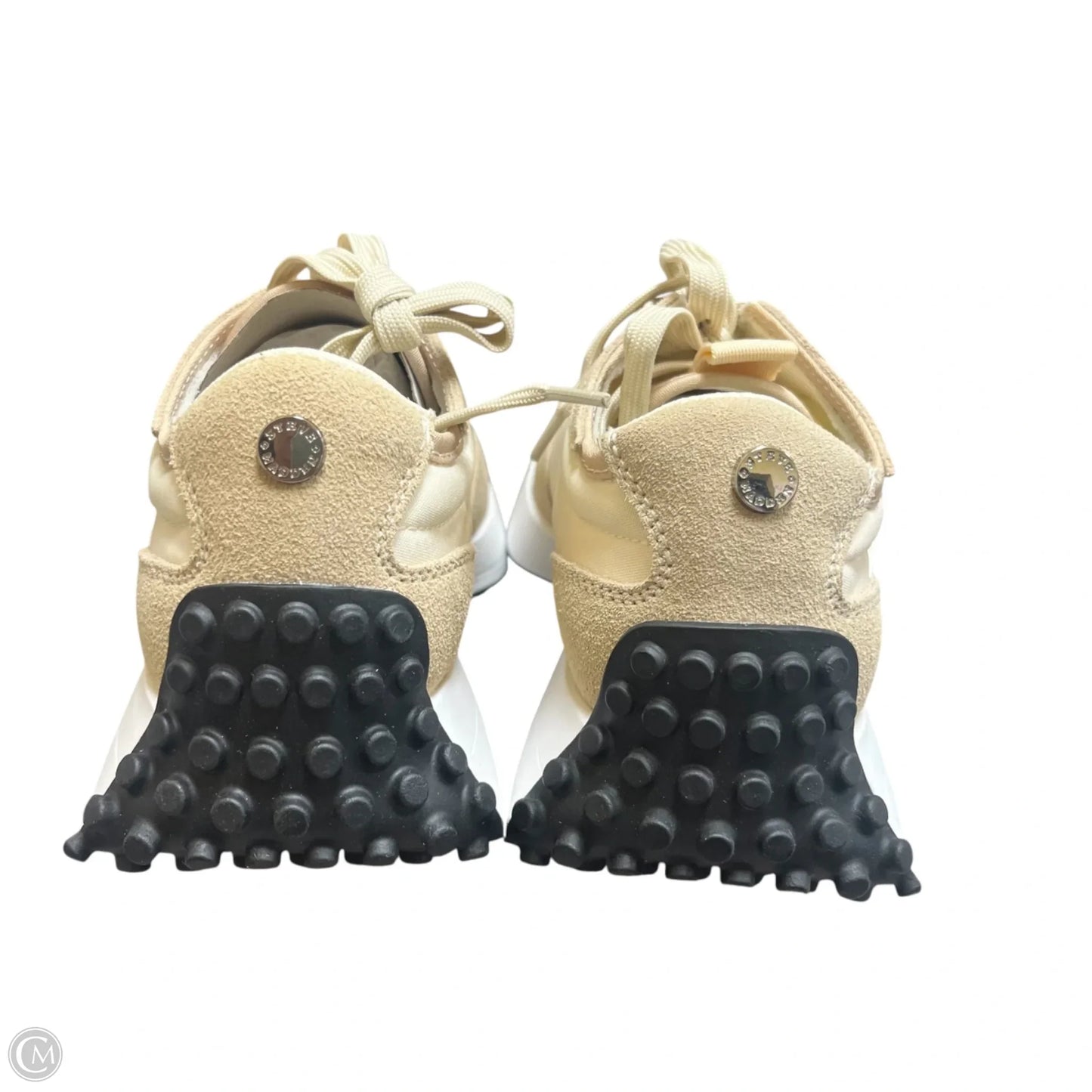 Shoes Sneakers By Steve Madden In Cream & Tan, Size: 7.5