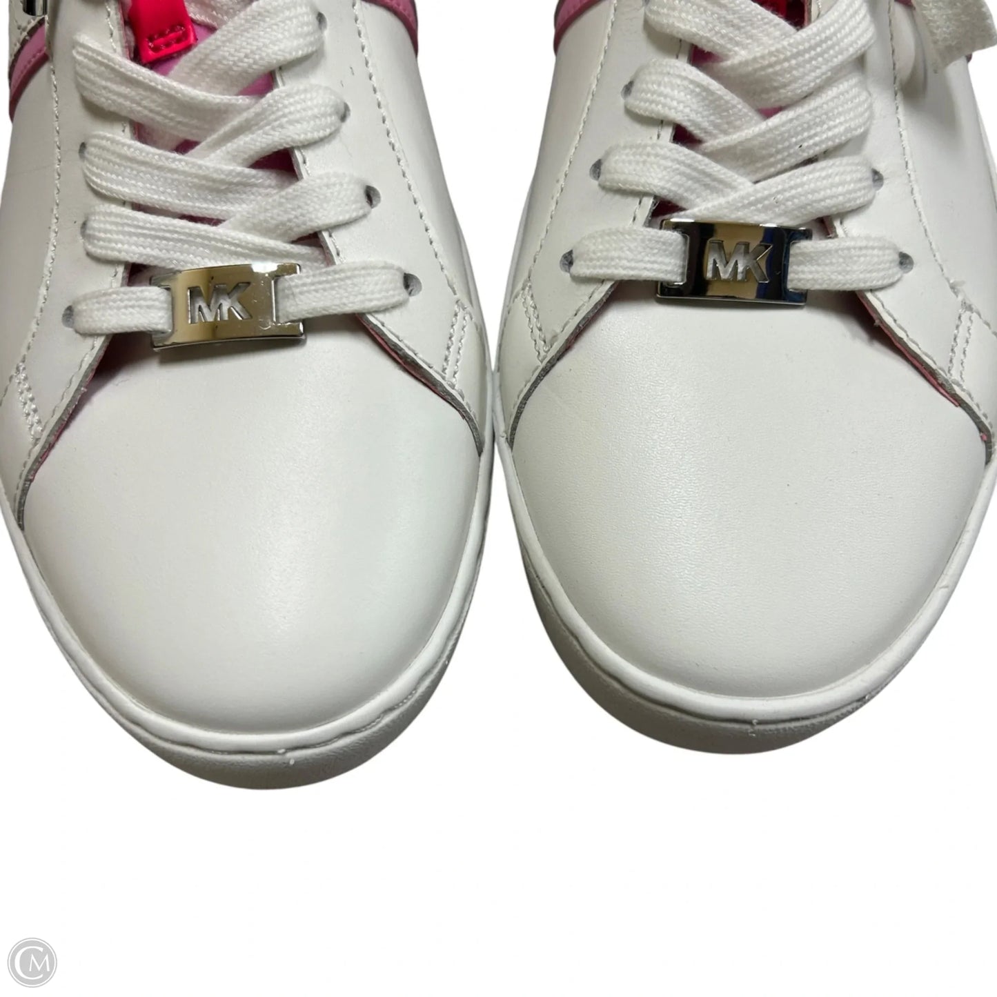 Shoes Sneakers By Michael By Michael Kors In Pink & White, Size: 9.5