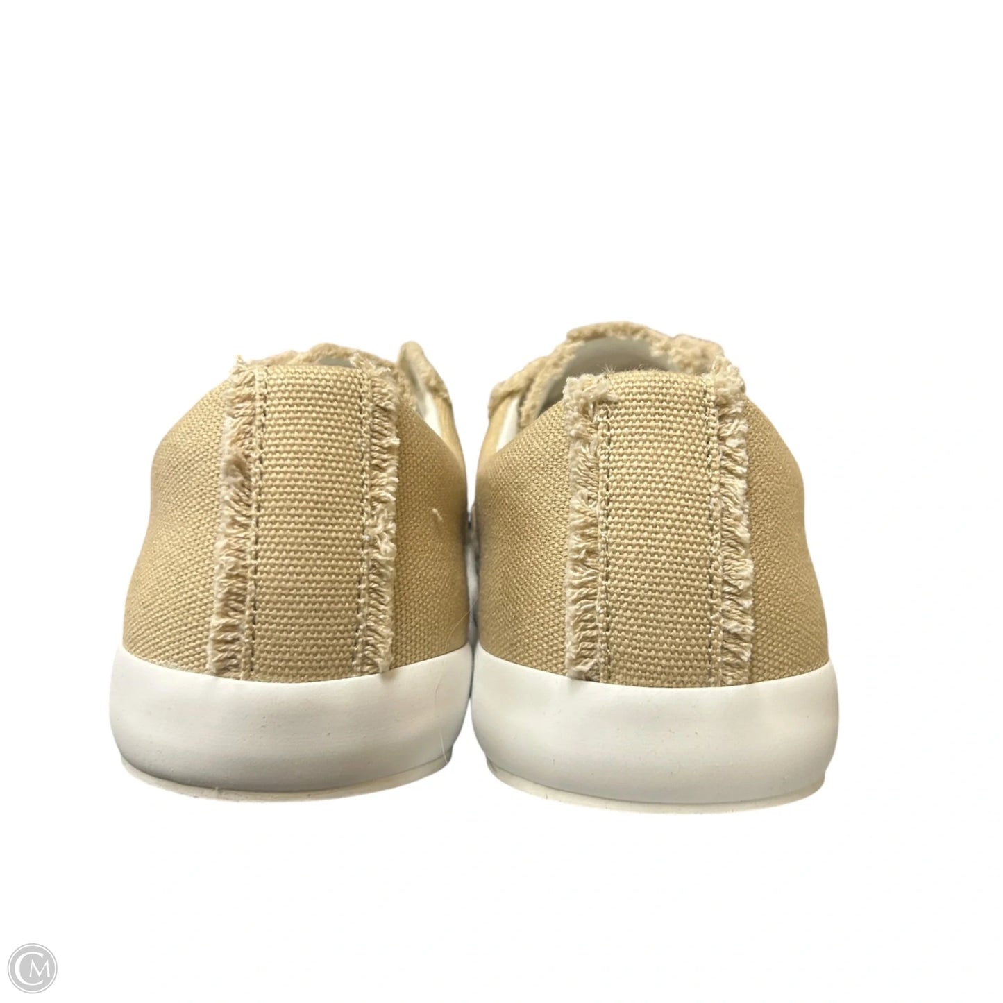Shoes Sneakers By Lauren By Ralph Lauren In Cream & Tan, Size: 9.5