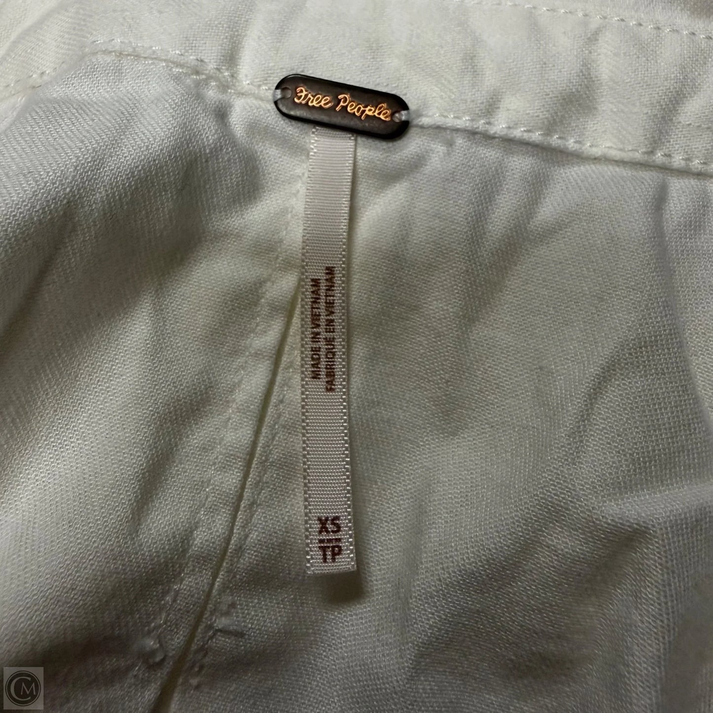 Top Long Sleeve By Free People In Cream, Size: Xs