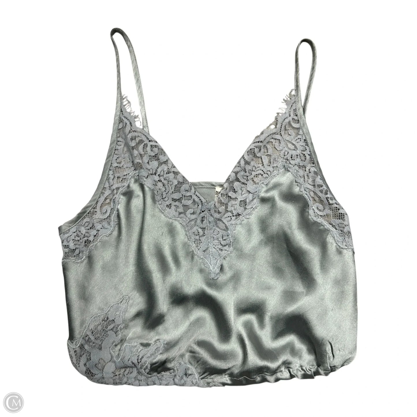 Top Sleeveless By Free People In Silver, Size: Sp