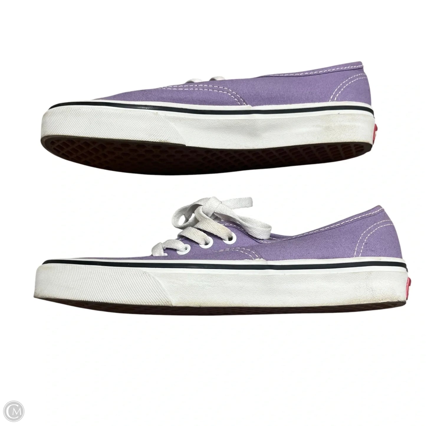 Shoes Sneakers By Vans In Purple, Size: 7.5