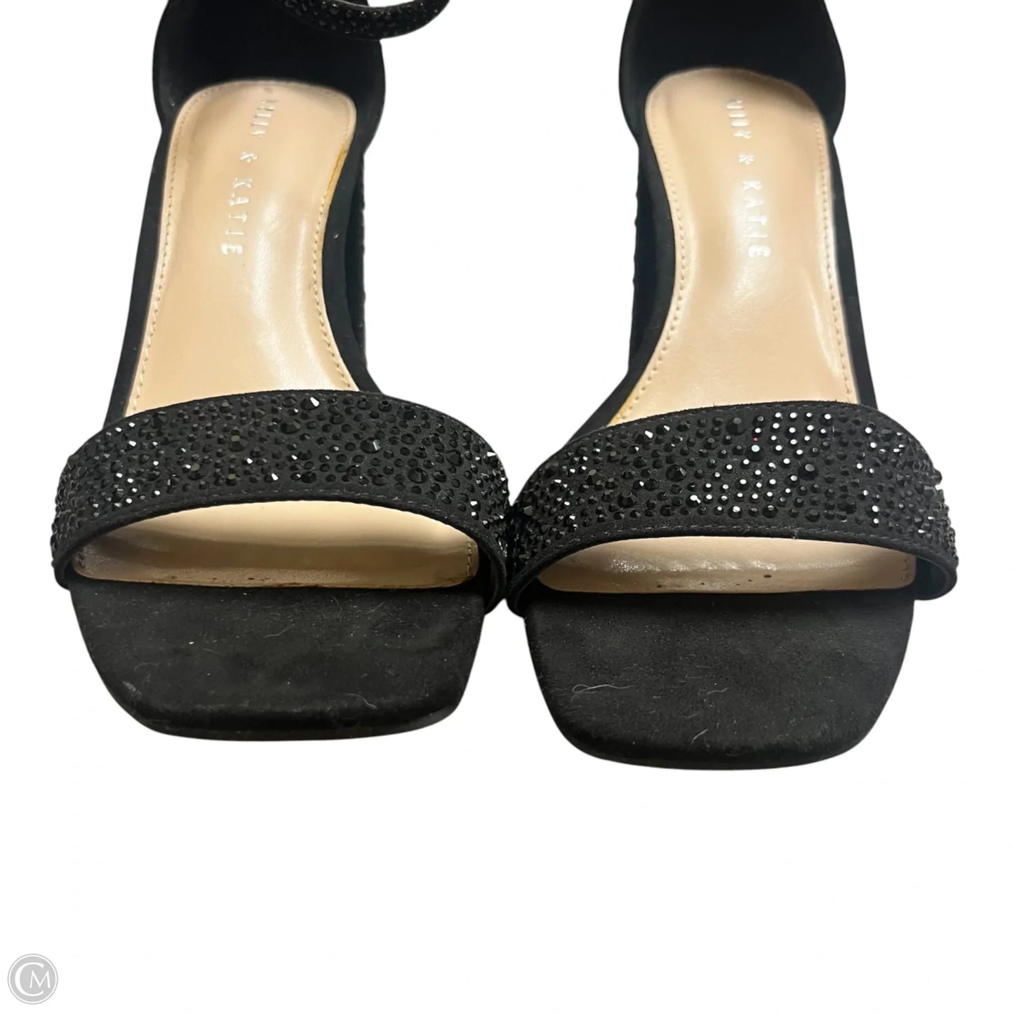 Shoes Heels Block By Kelly And Katie In Black, Size: 7