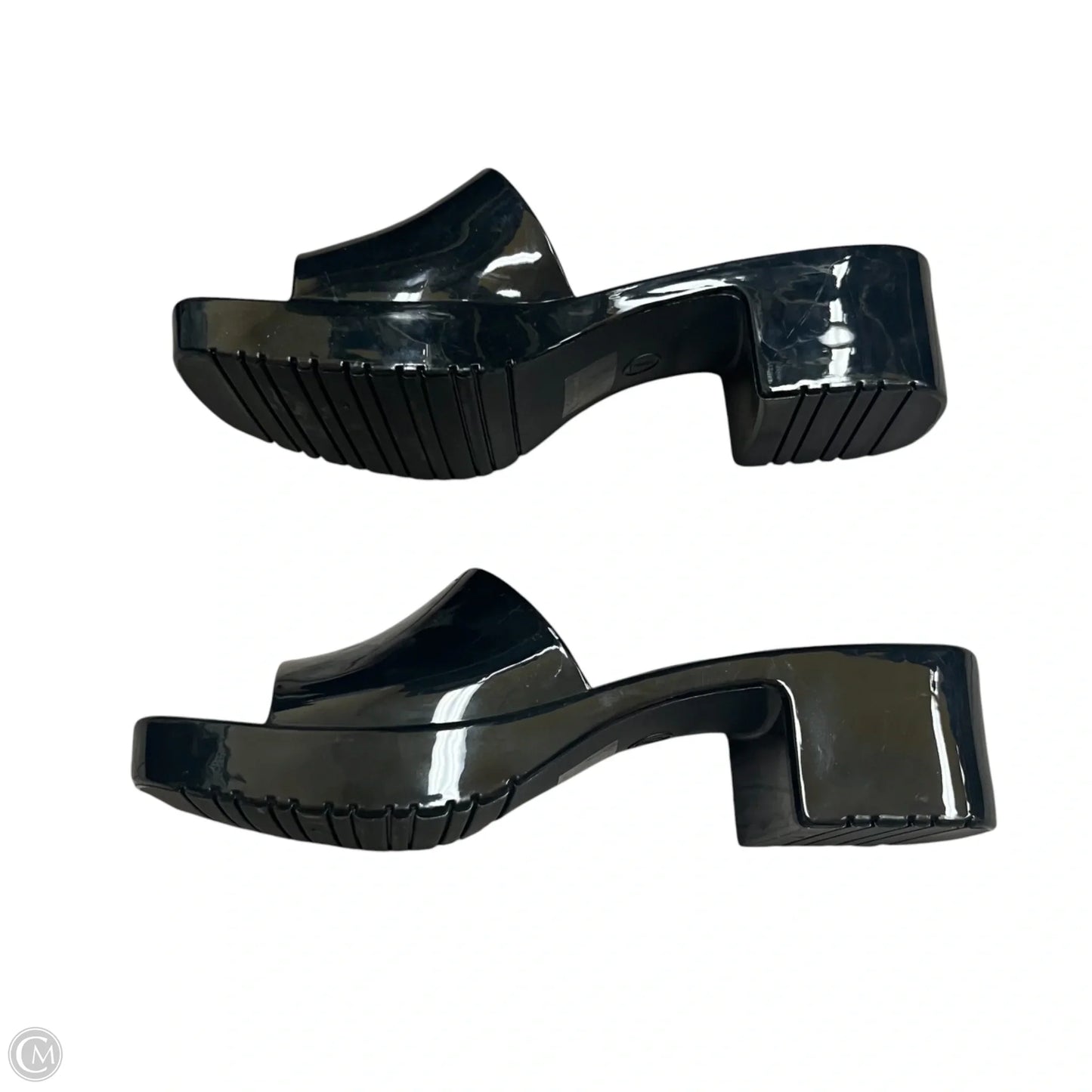Sandals Heels Block By Wild Fable In Black, Size: 7
