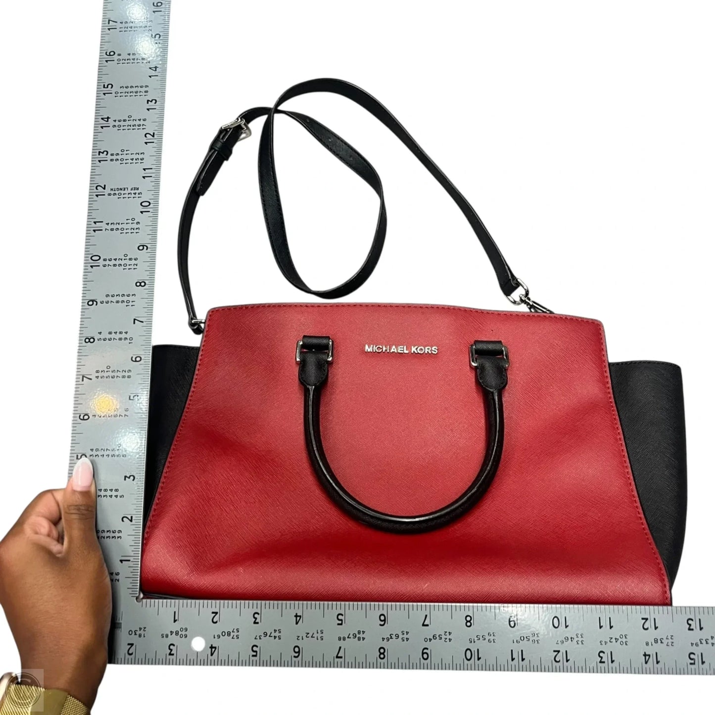 Handbag Designer By Michael Kors, Size: Large