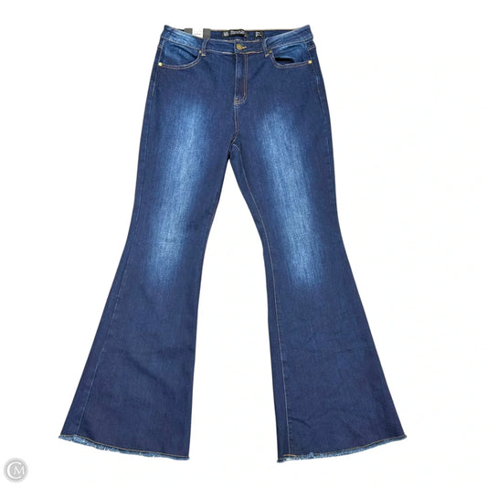 Jeans Flared By Chic Denim In Blue, Size: 16