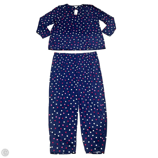 Pajamas 2pc By Charter Club In Navy, Size: 2X