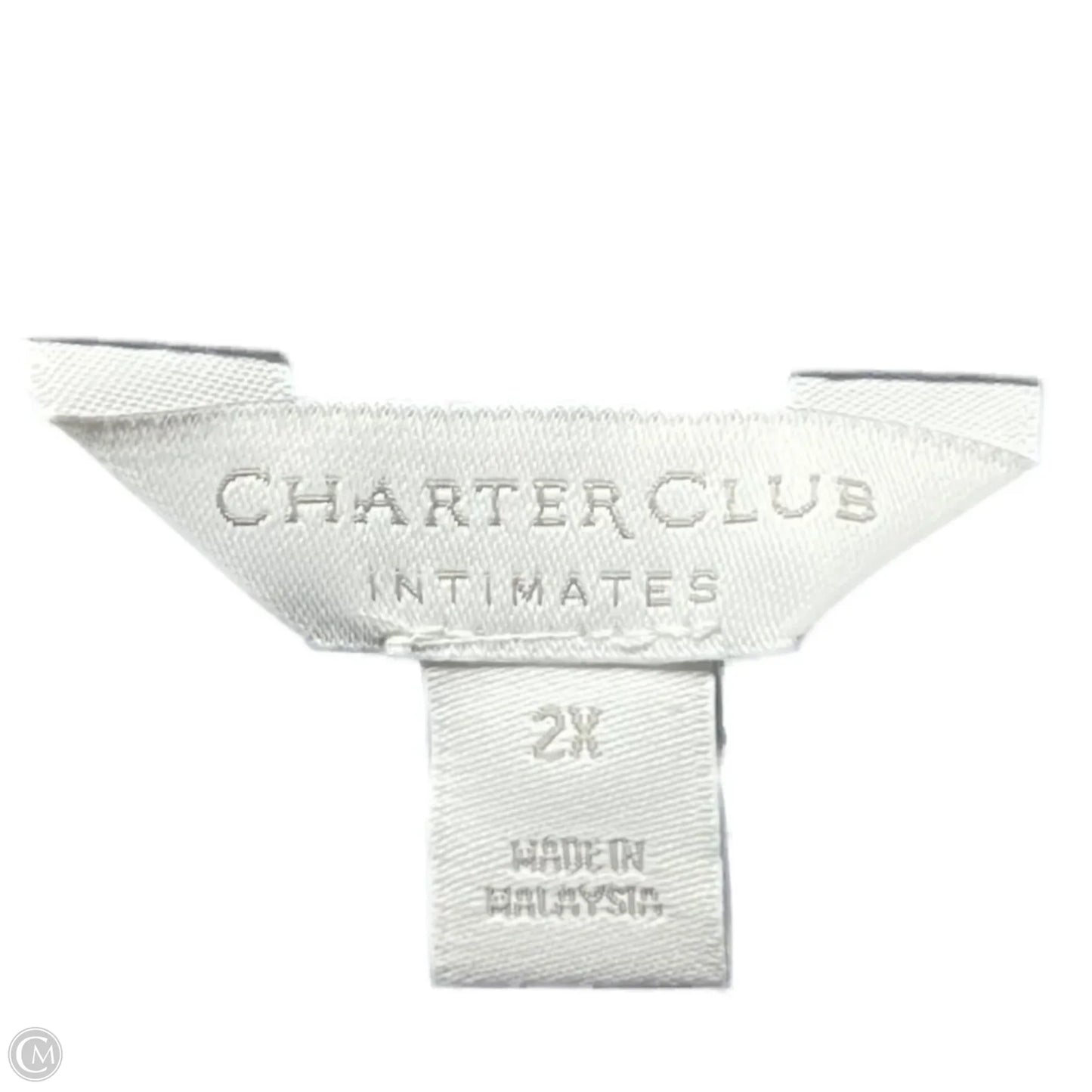 Pajamas 2pc By Charter Club In Navy, Size: 2X