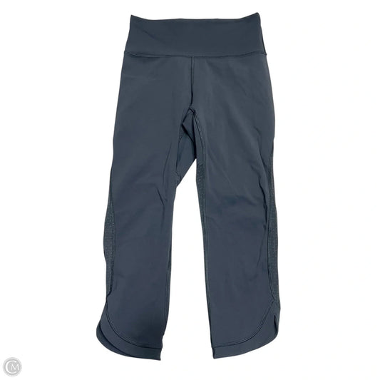 Athletic Leggings By Lululemon In Grey, Size: 6