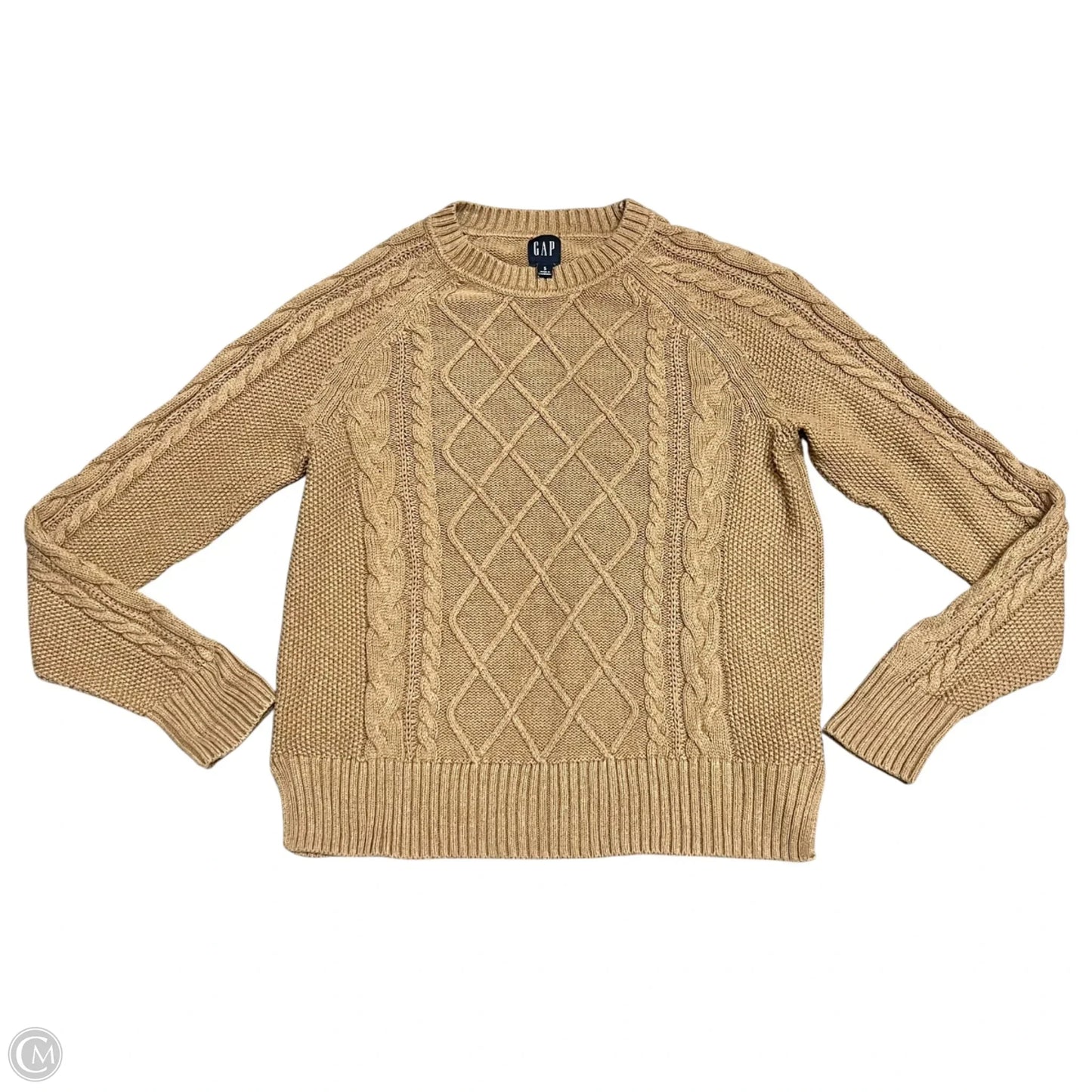 Sweater By Gap In Tan, Size: S