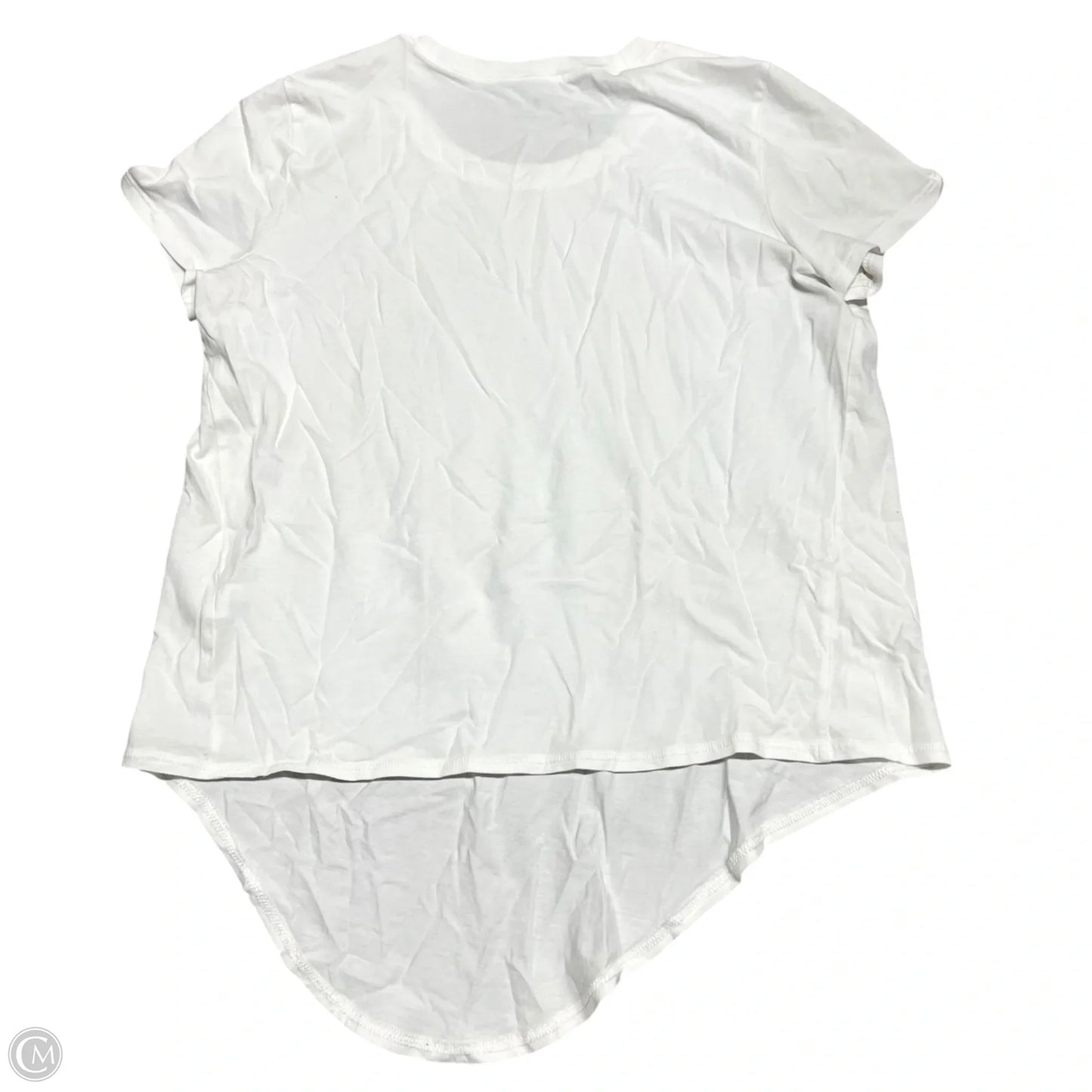 Top Short Sleeve Basic By Madewell In White, Size: S
