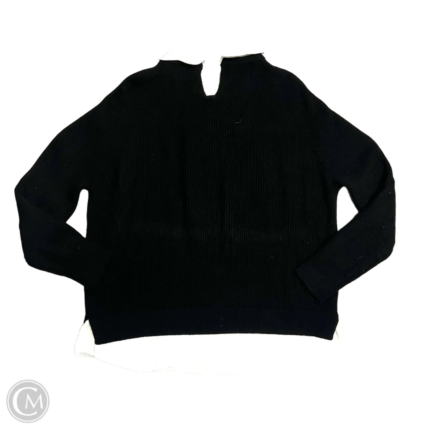 Sweater By Ted Baker In Black & White, Size: L