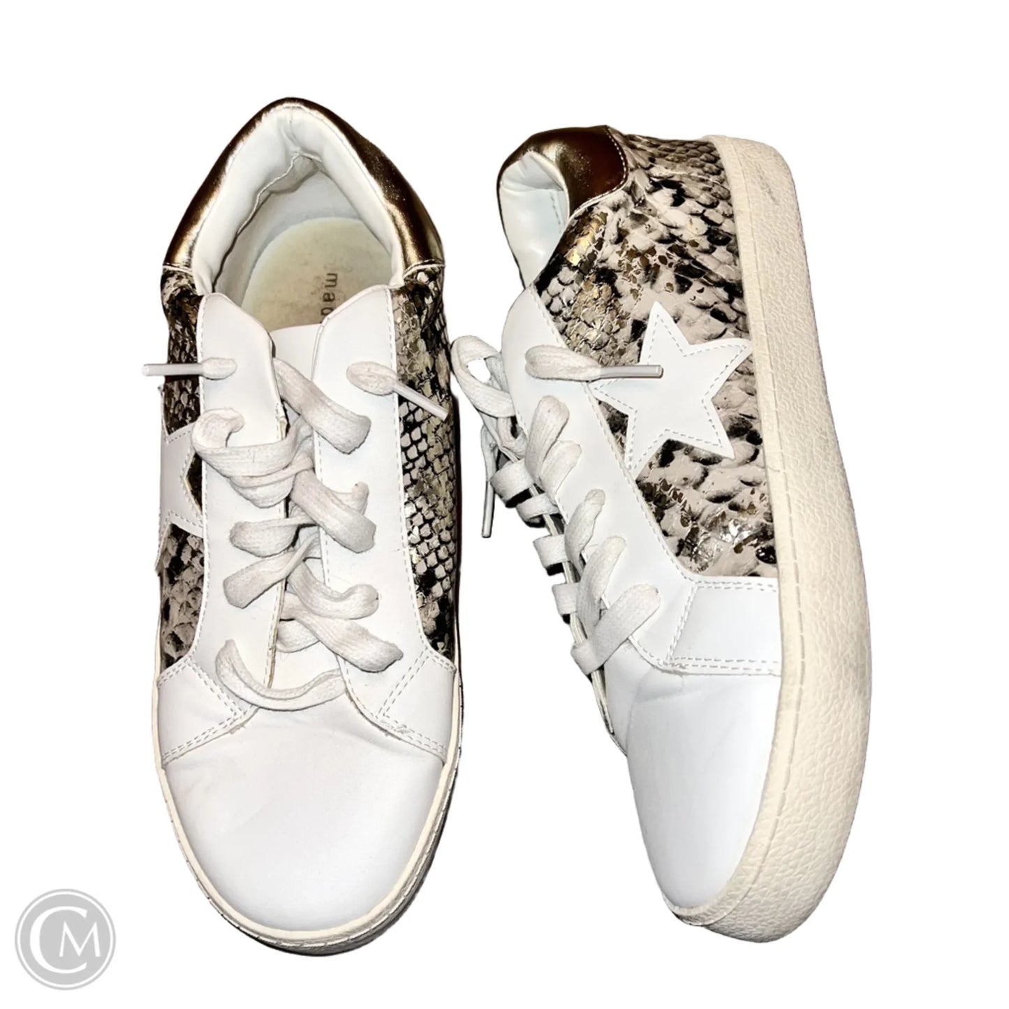 Shoes Sneakers By Madden Girl In White, Size: 8