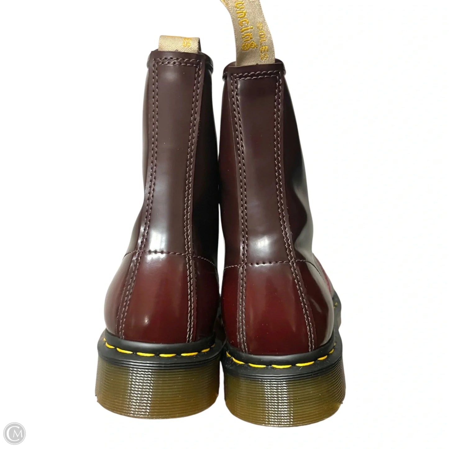 Boots Combat By Dr Martens In Red, Size: 10