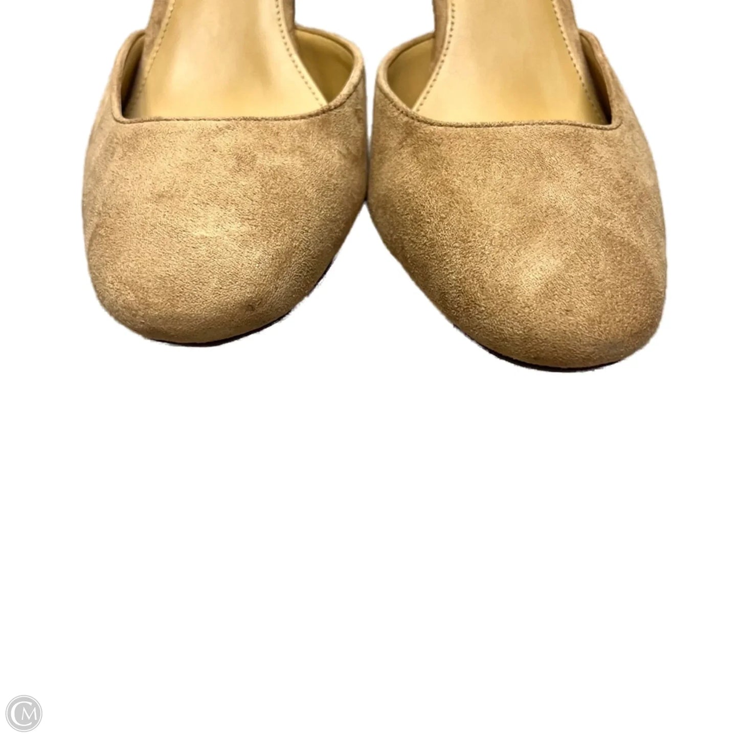 Shoes Heels Block By J. Crew In Tan, Size: 8