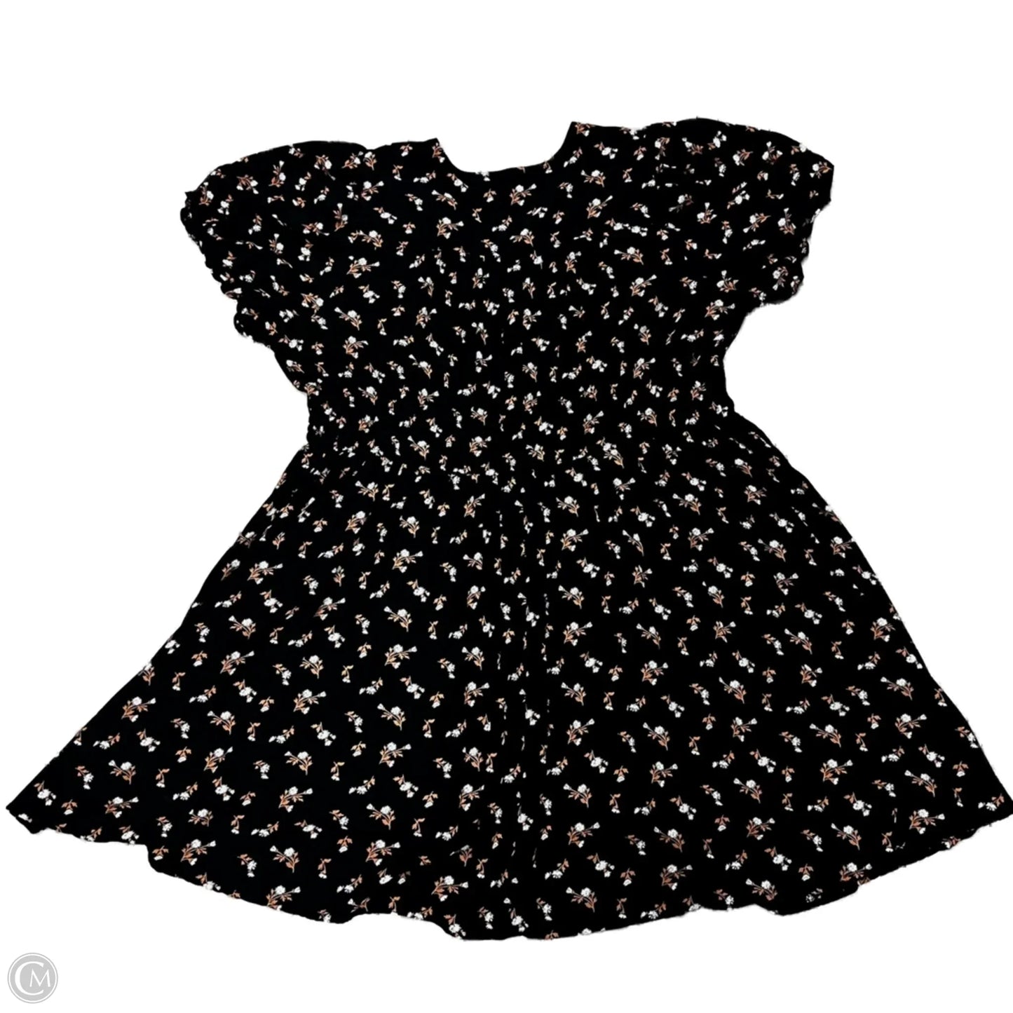 Dress Casual Short By Madewell In Black & Orange, Size: 3x