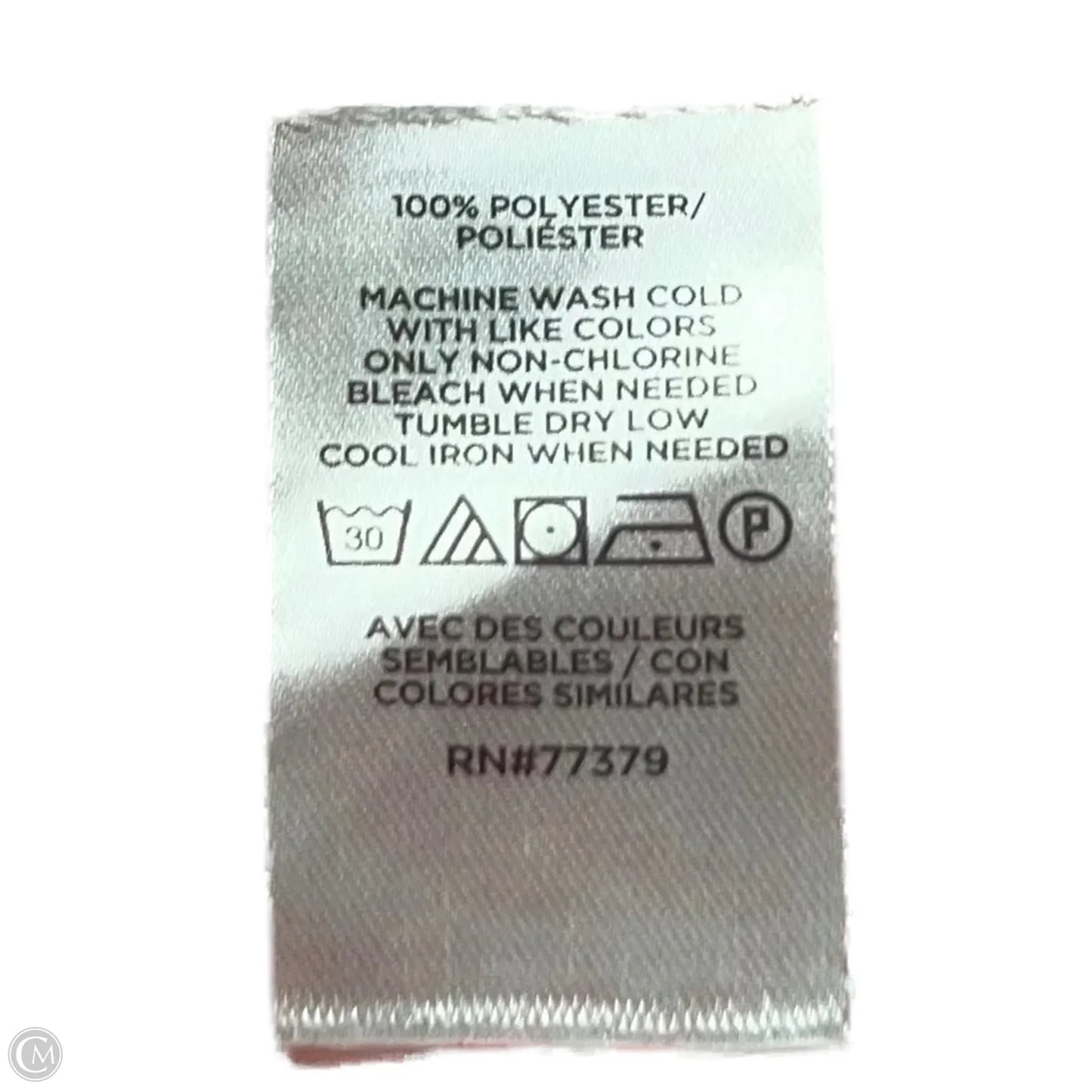 Blouse Sleeveless By Ann Taylor In Orange & White, Size: M