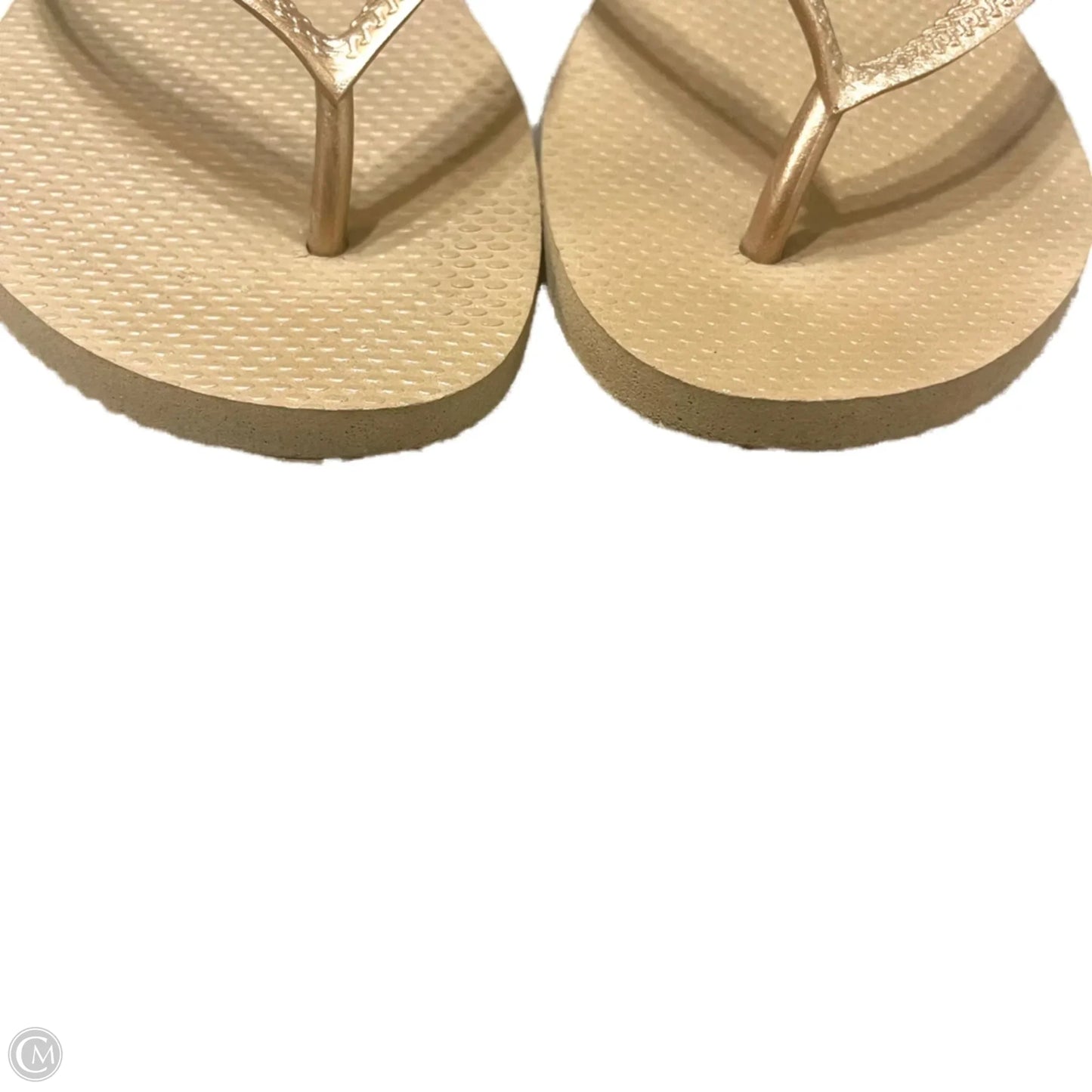Sandals Flip Flops By Havaianas In Tan, Size: 6