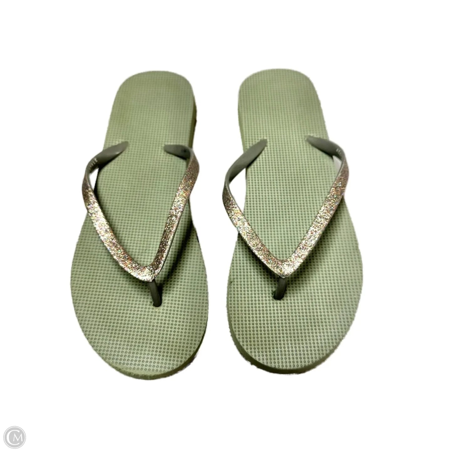 Sandals Flip Flops By Aeropostale In Green, Size: 7