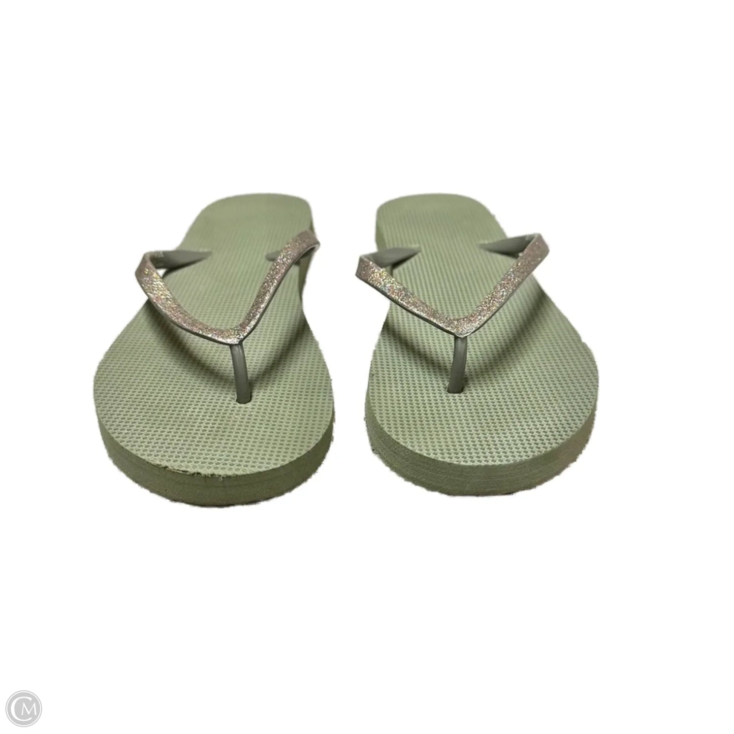 Sandals Flip Flops By Aeropostale In Green, Size: 7