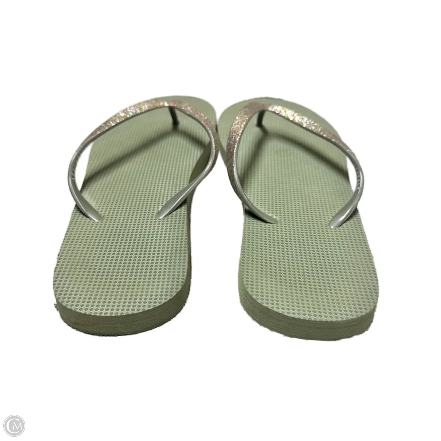 Sandals Flip Flops By Aeropostale In Green, Size: 7