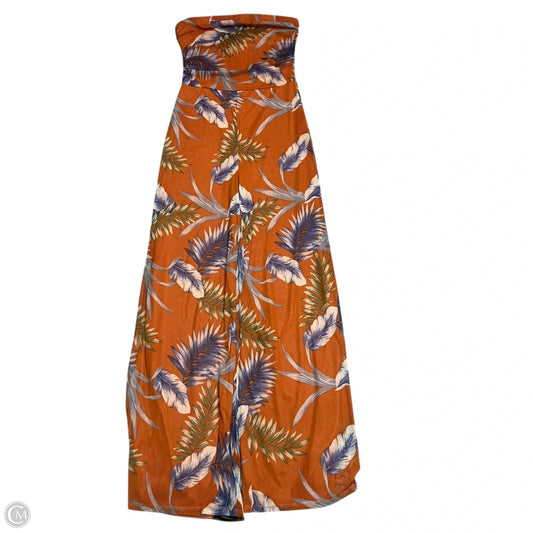 Jumpsuit By Windsor In Blue & Orange, Size: M