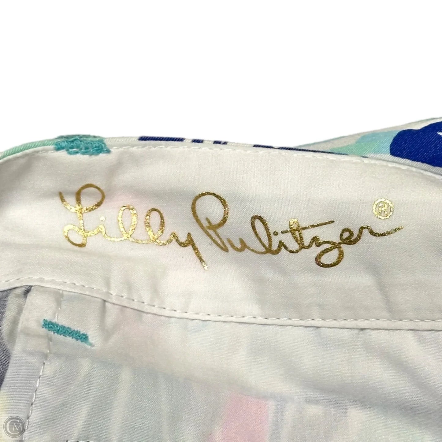 Shorts Designer By Lilly Pulitzer In Blue & Pink, Size: 6