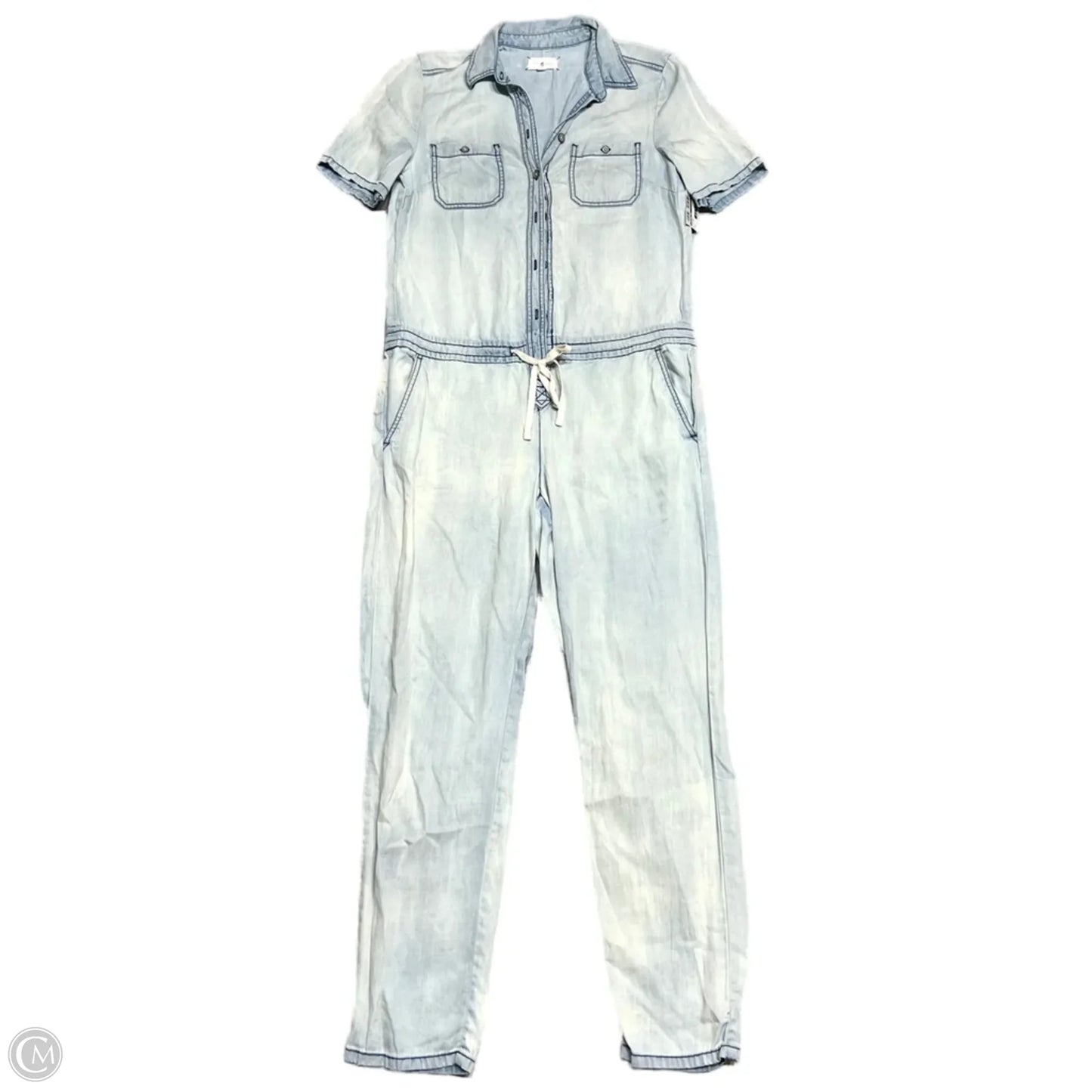 Jumpsuit By Lou And Grey In Blue Denim, Size: S