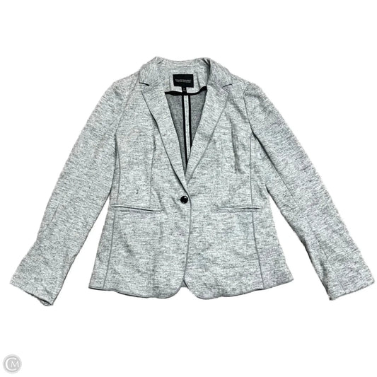 Blazer By Banana Republic In Black & Grey, Size: 6