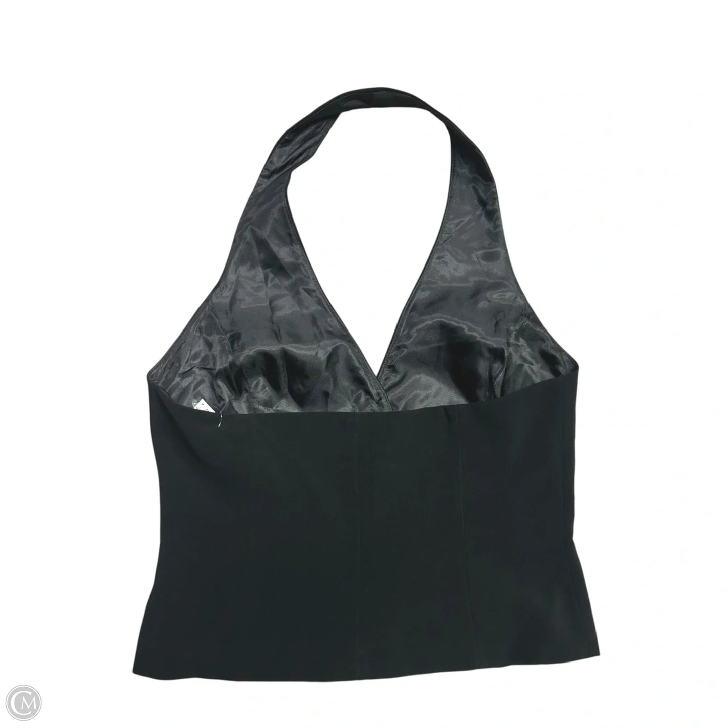 Top Sleeveless By Aqua In Black, Size: M