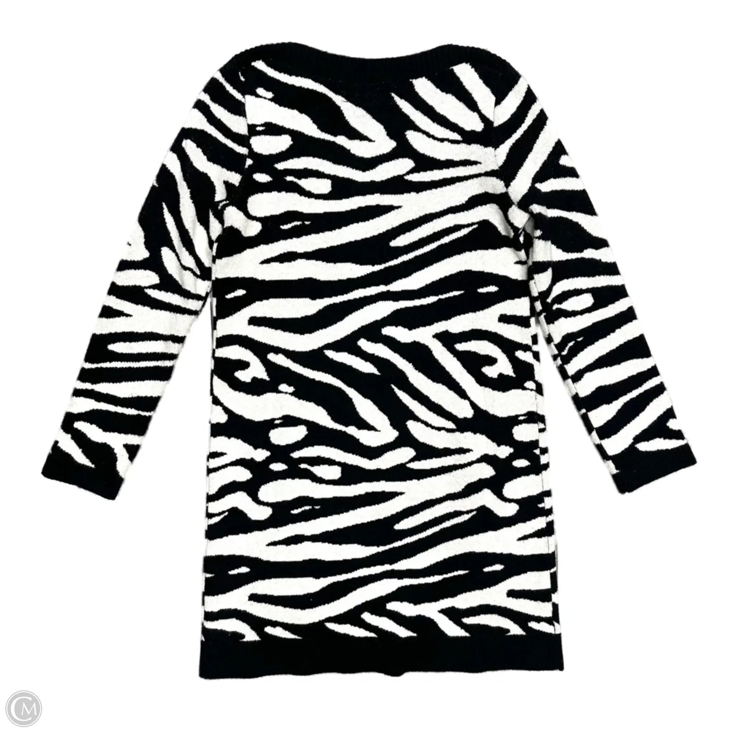 Dress Sweater By Loft In Animal Print, Size: Xxs