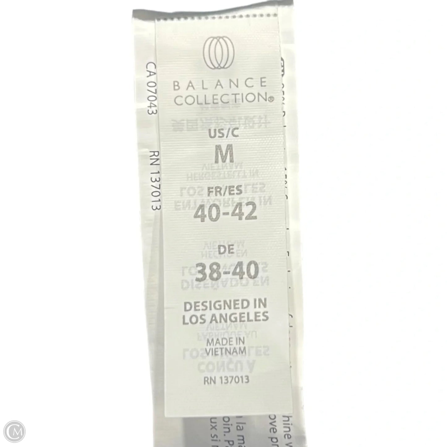 Athletic Shorts By Balance Collection In Black, Size: M