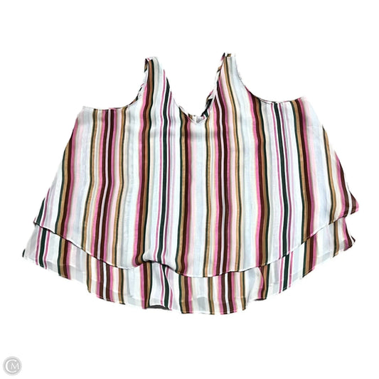 Top Sleeveless By Lane Bryant In Multi-colored, Size: 1x