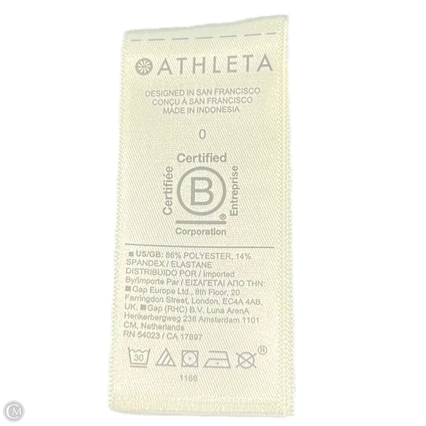 Athletic Pants By Athleta In Black, Size: 0