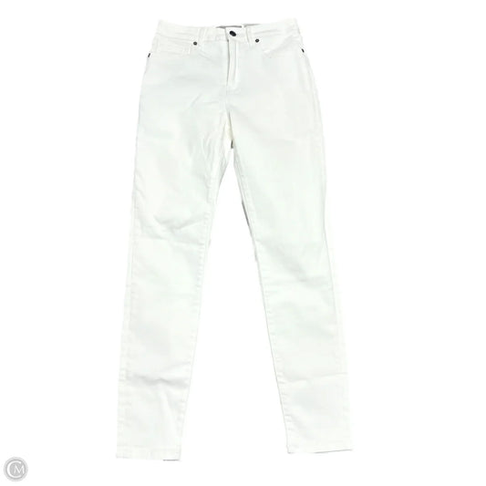 Jeans Skinny By Everlane In White Denim, Size: 4