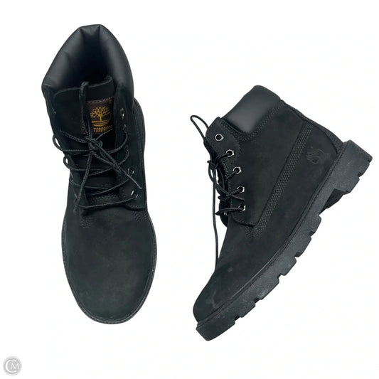 Boots Ankle Heels By Timberland In Black, Size: 5.5