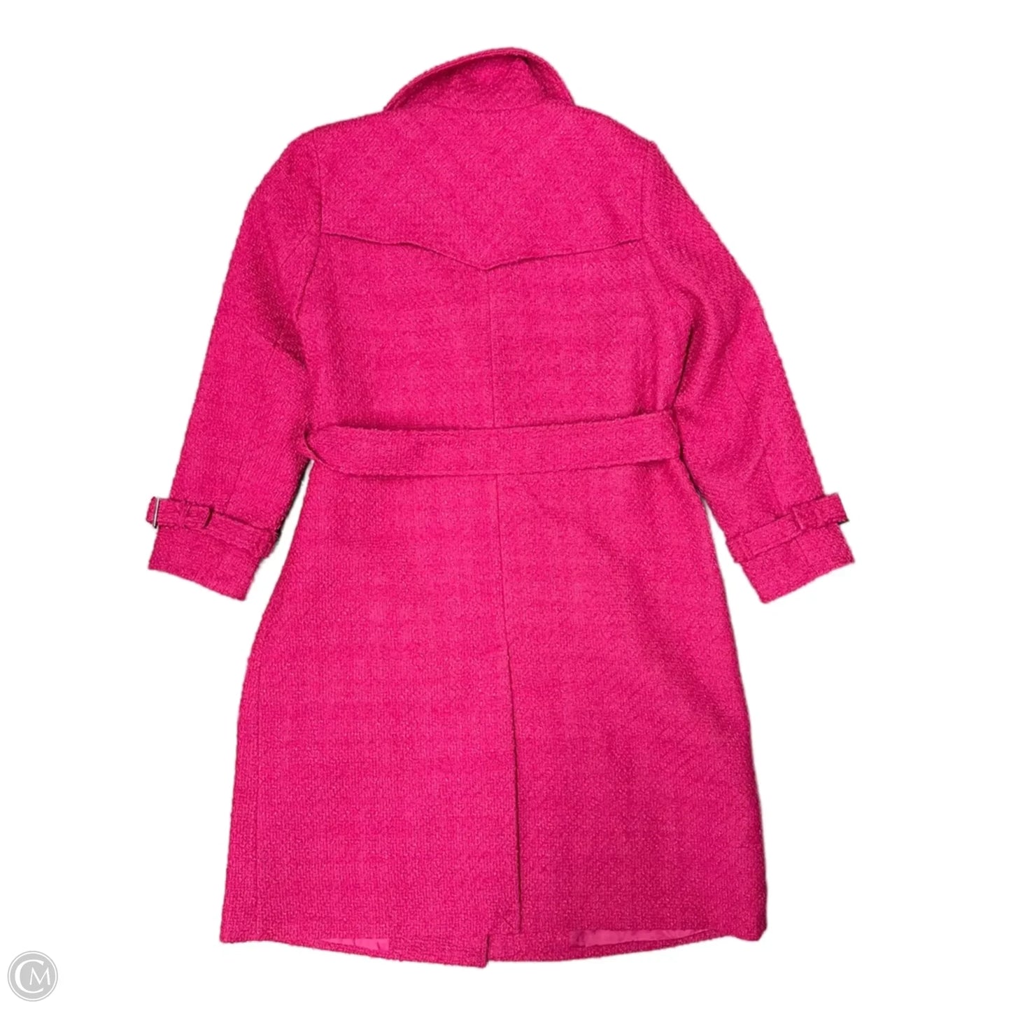 Coat Trench Coat By Noize Pink, Size: Xl
