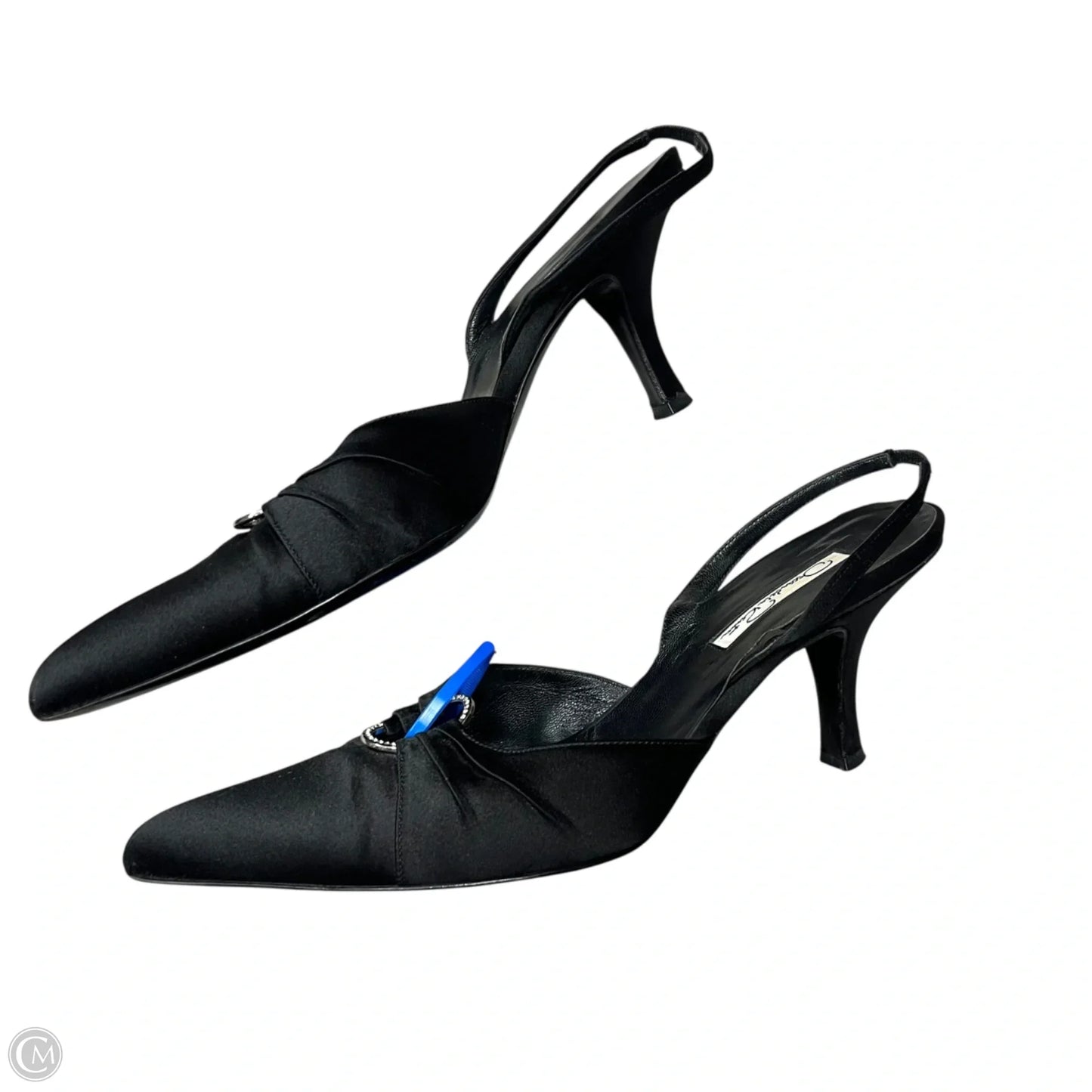 Shoes Luxury Designer By Oscar De La Renta In Black, Size: 9.5