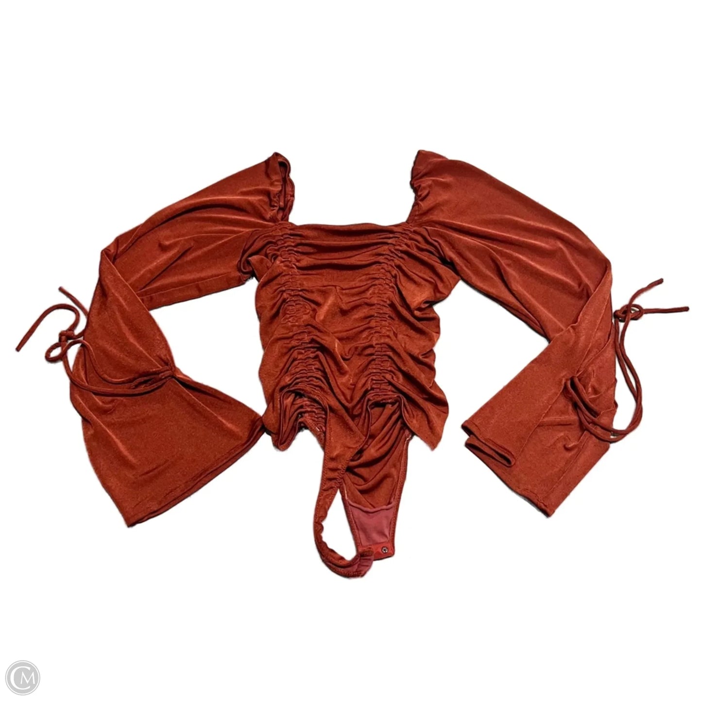 Bodysuit By Free People In Orange, Size: M