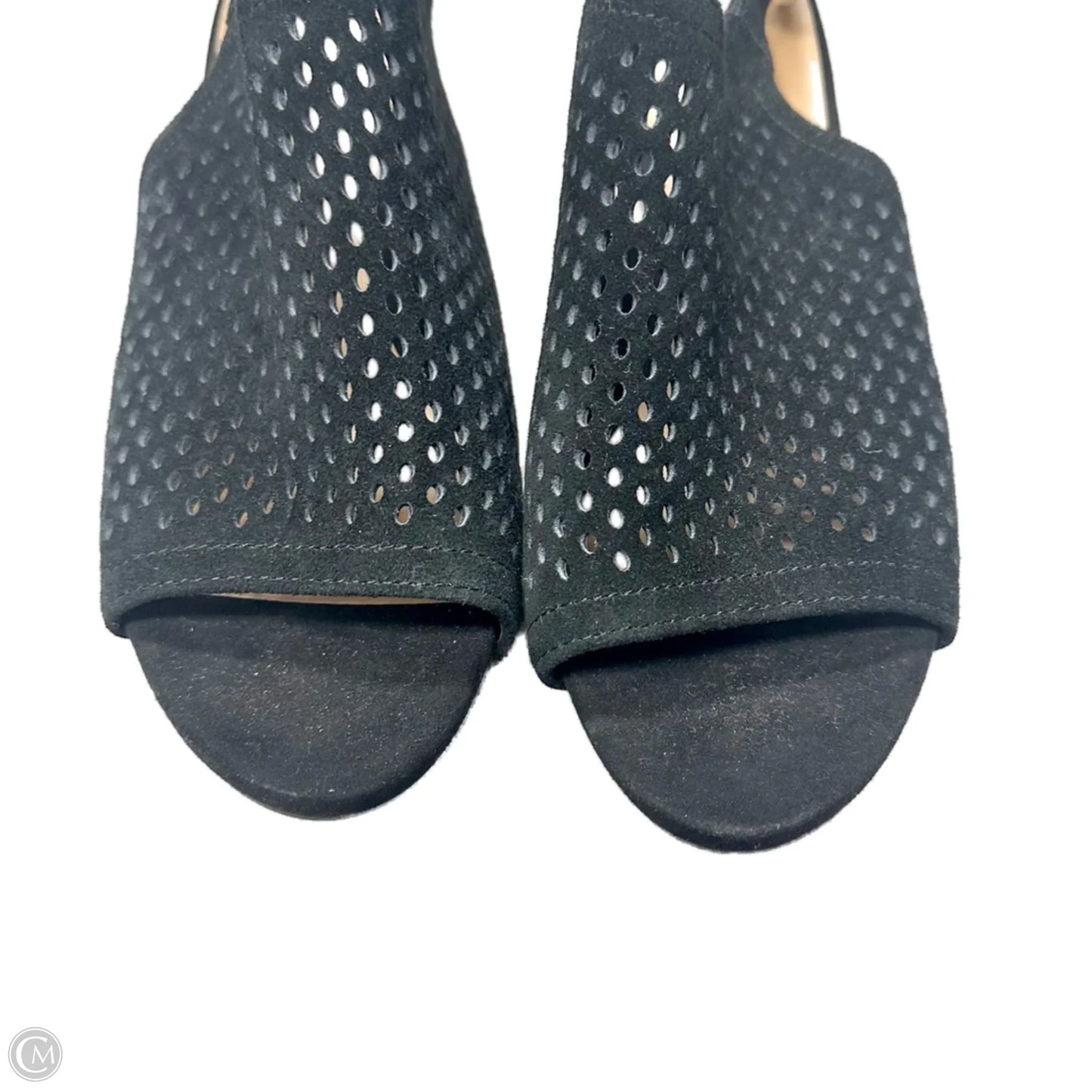 Sandals Heels Block By Franco Sarto In Black, Size: 9
