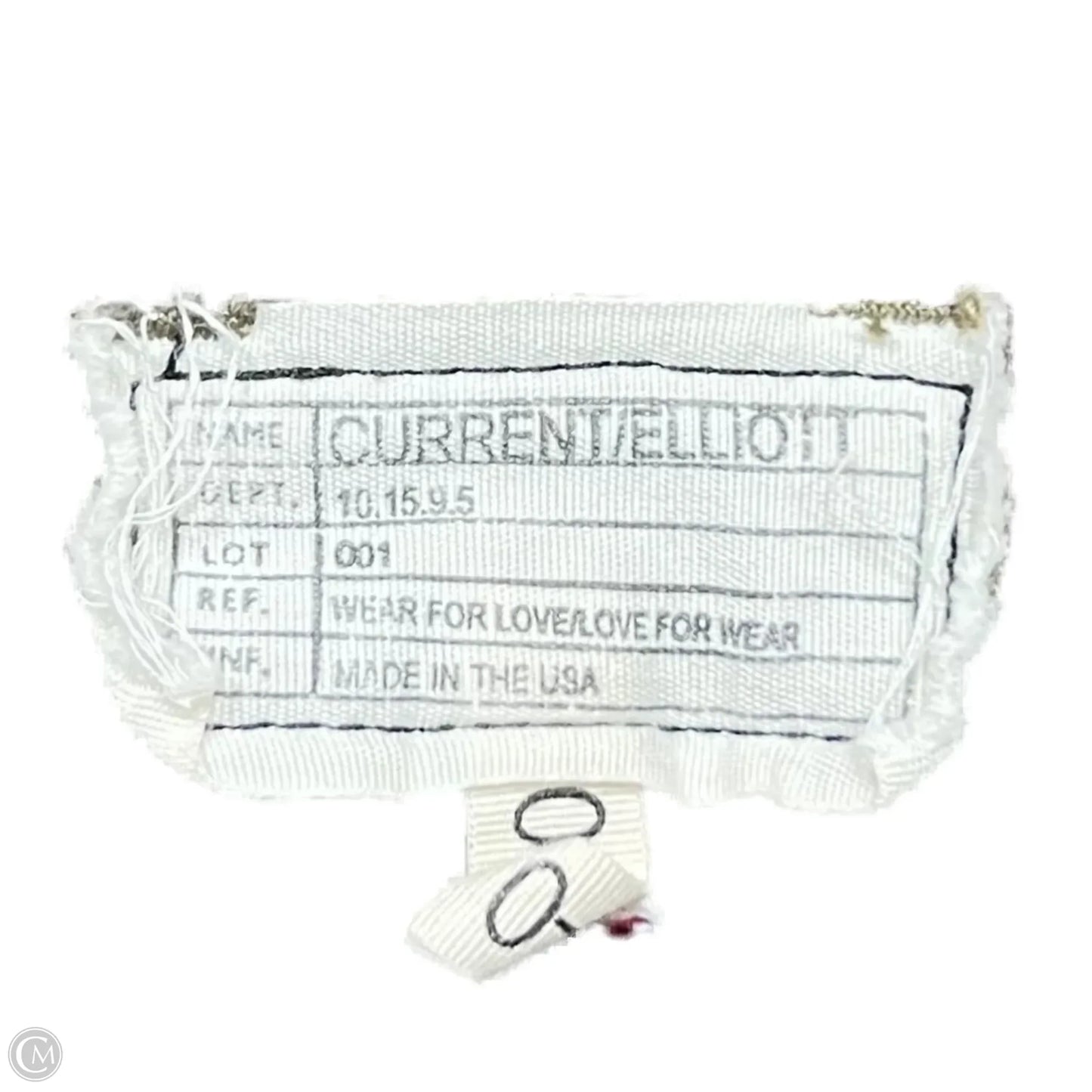 Jeans Skinny By Current/elliott In Green Denim, Size: 8