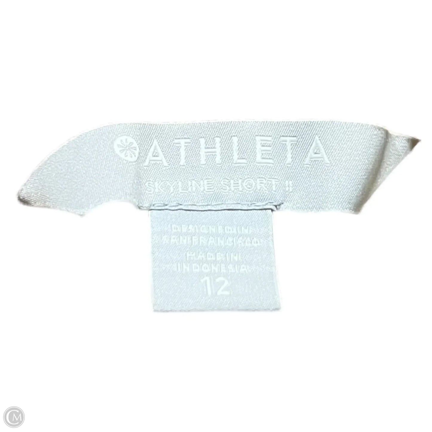 Athletic Shorts By Athleta In Yellow, Size: 12